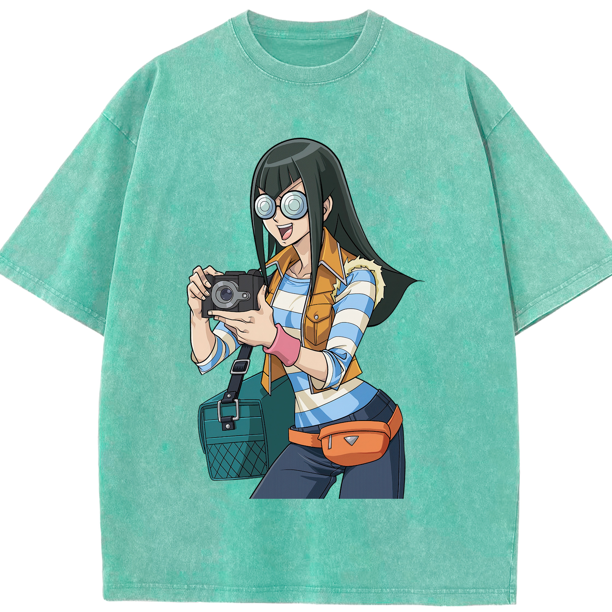 （画像用） 遊☆戯☆王 Yu-Gi-Oh! 綿100% ヴィンテージ風 半袖Tシャツ（フロントプリント）